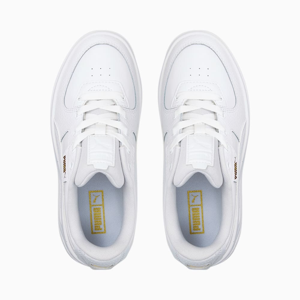 Puma Cali Dream Leather Big Kids Sneakers - White