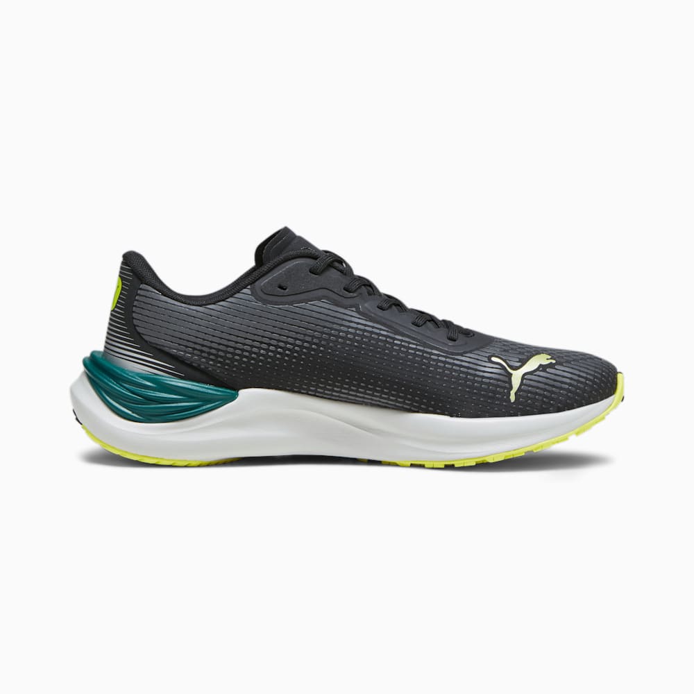 Puma Electrify NITRO™ 3 WTR Running Shoes - Black-Yellow Burst-Malachite