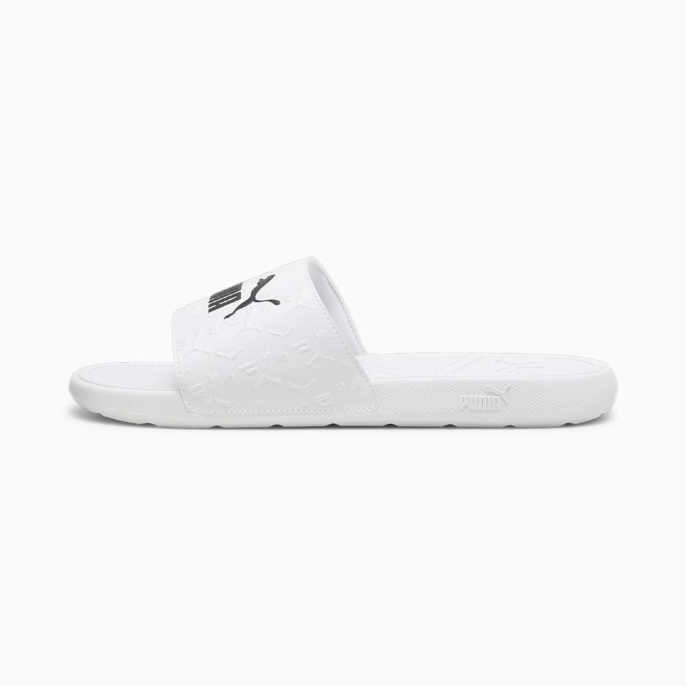 Puma Cool Cat 2.0 Superlogo Sandals - White-Black