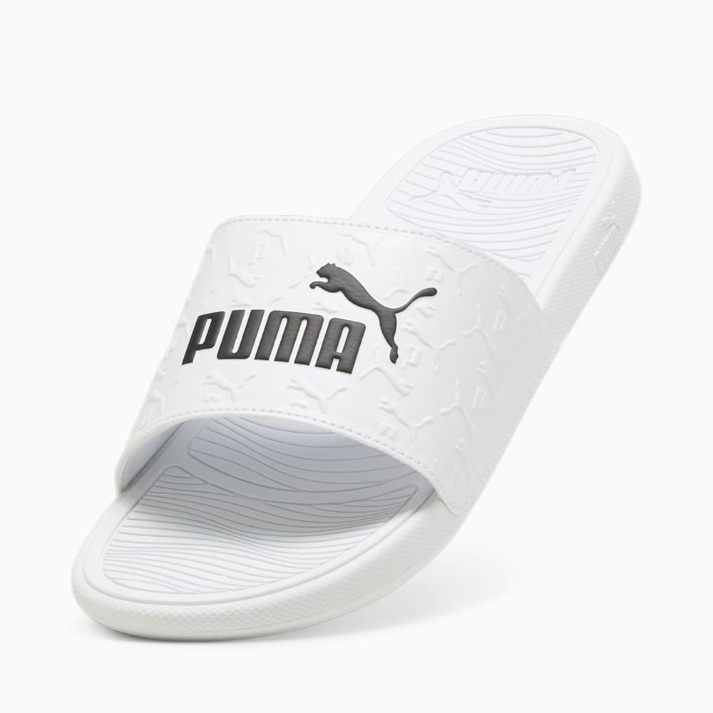 Puma Cool Cat 2.0 Superlogo Sandals - White-Black