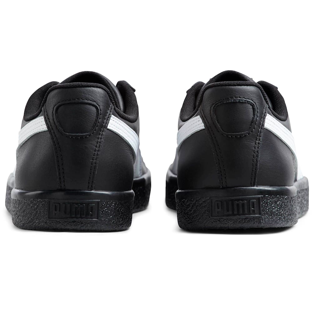 Puma Clyde Core Foil Sneakers - Black-White-Team Gold