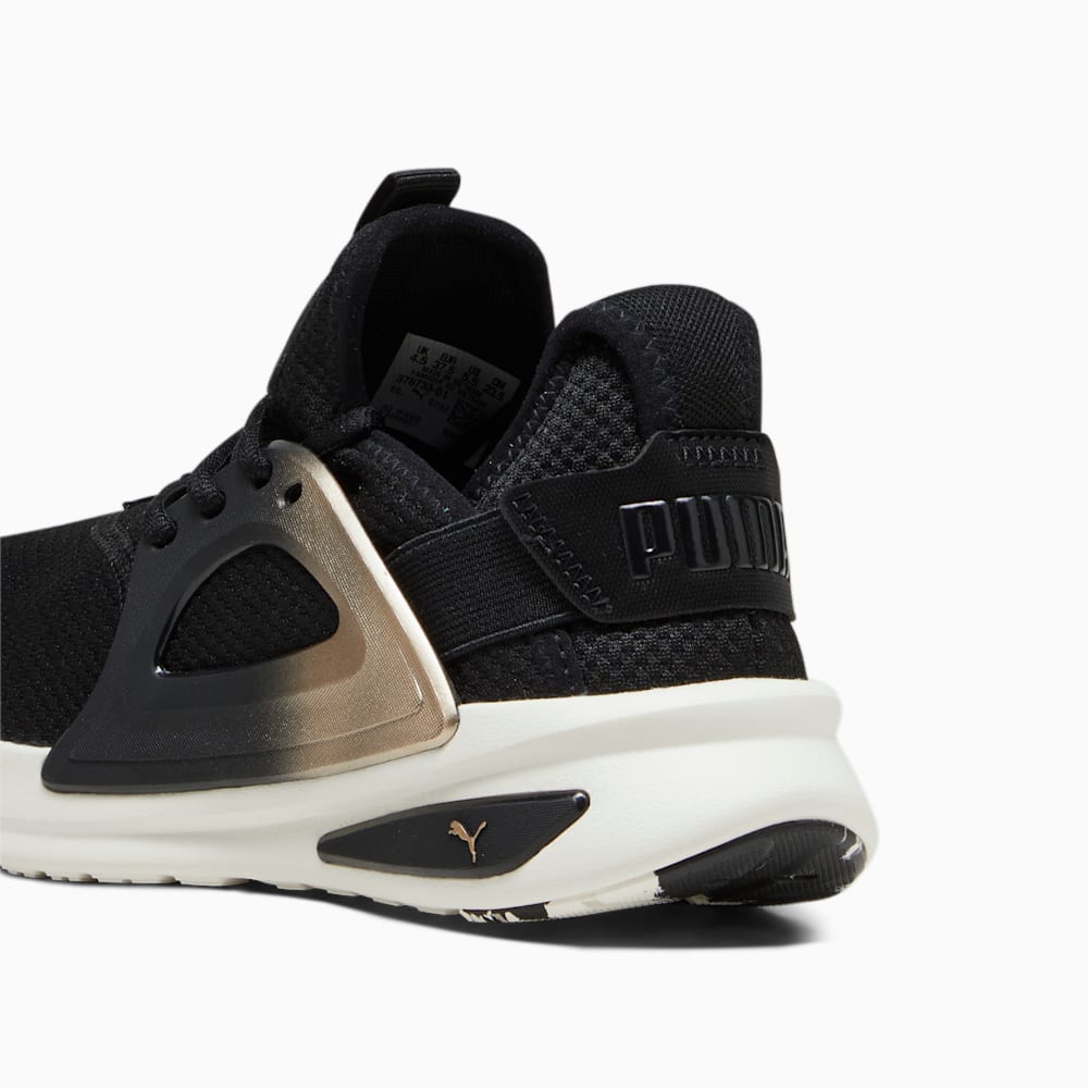 Puma Softride Enz Evo Molt Met Running Shoes - Black-Gold-Warm White