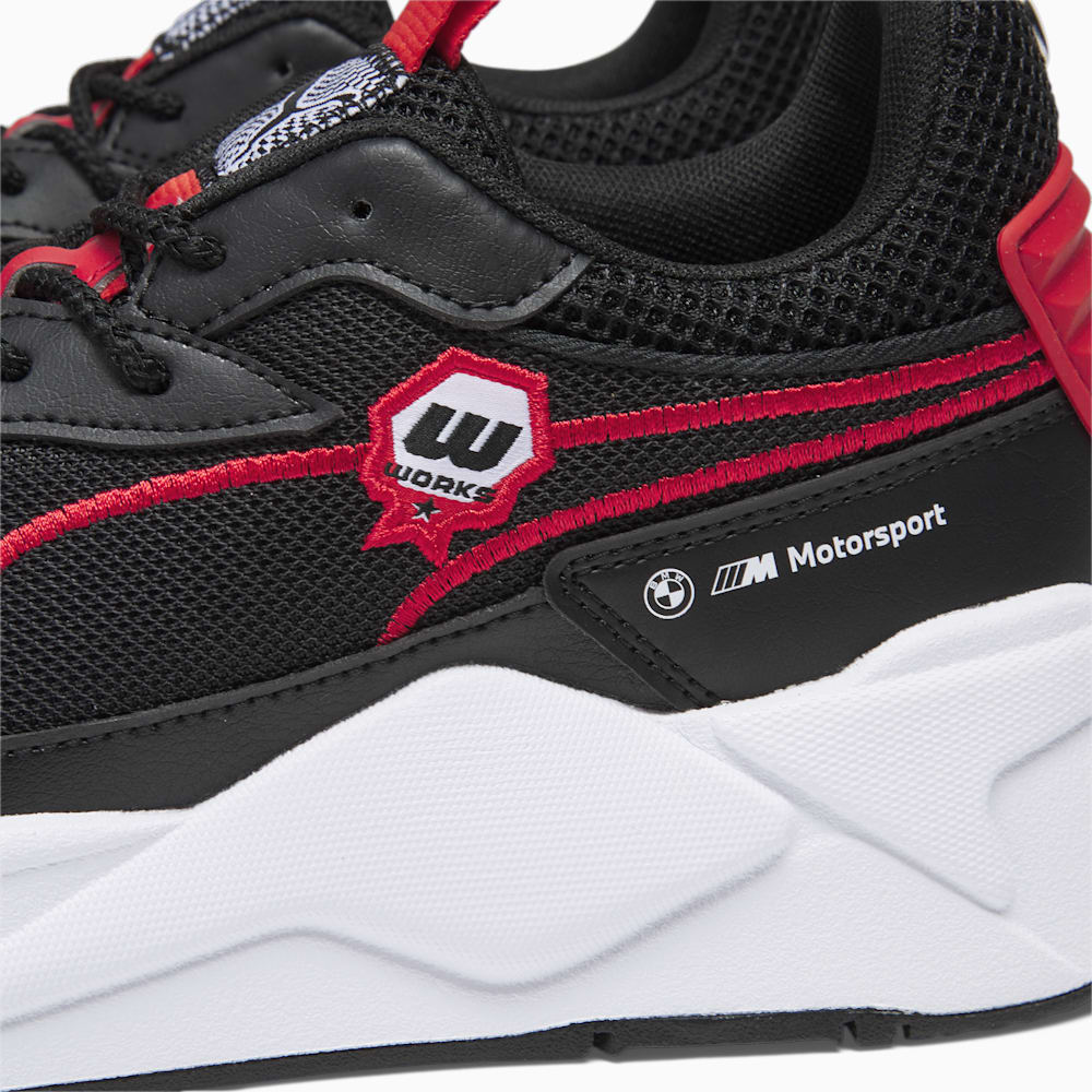 Puma BMW M Motorsport RS-X Garage Crews Sneakers - Black-Pop Red