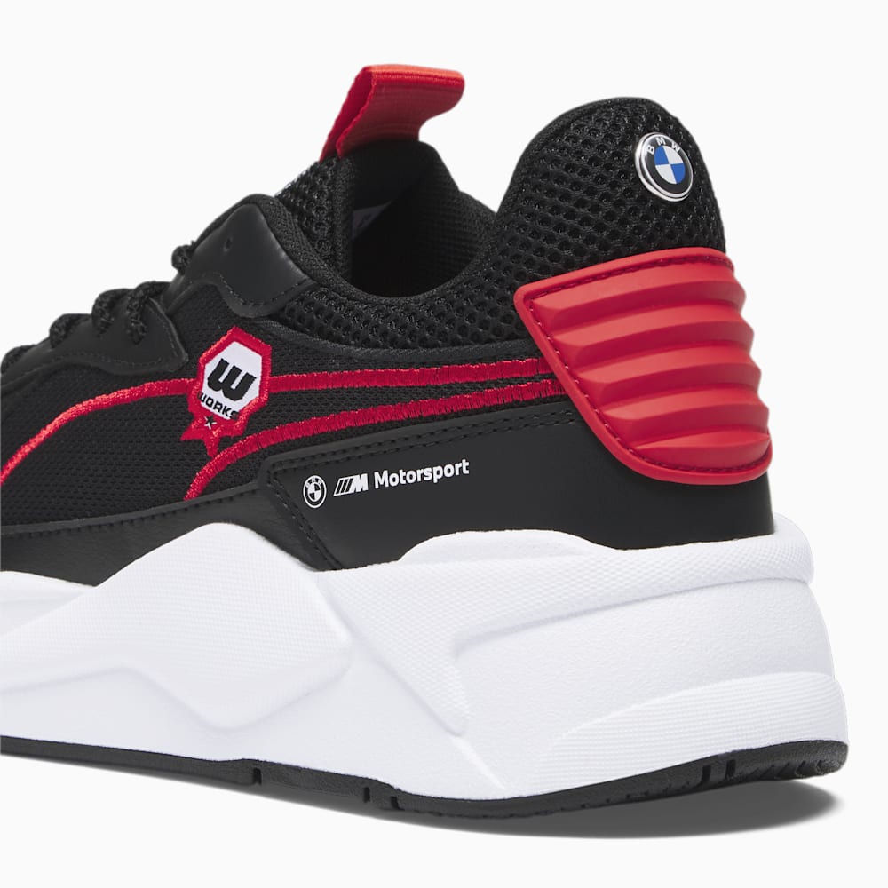 Puma BMW M Motorsport RS-X Garage Crews Sneakers - Black-Pop Red