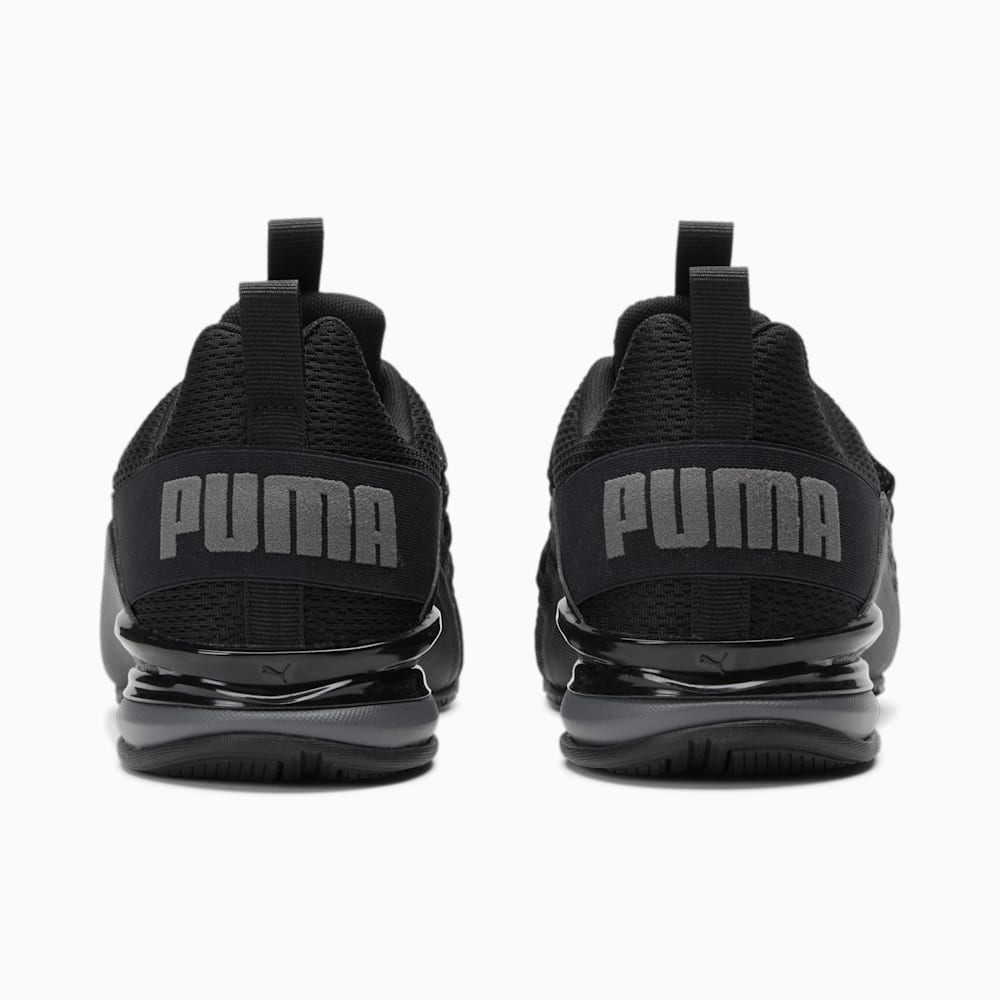 Puma Axelion Refresh Wide Running Shoes - Black-Cool Dark Gray