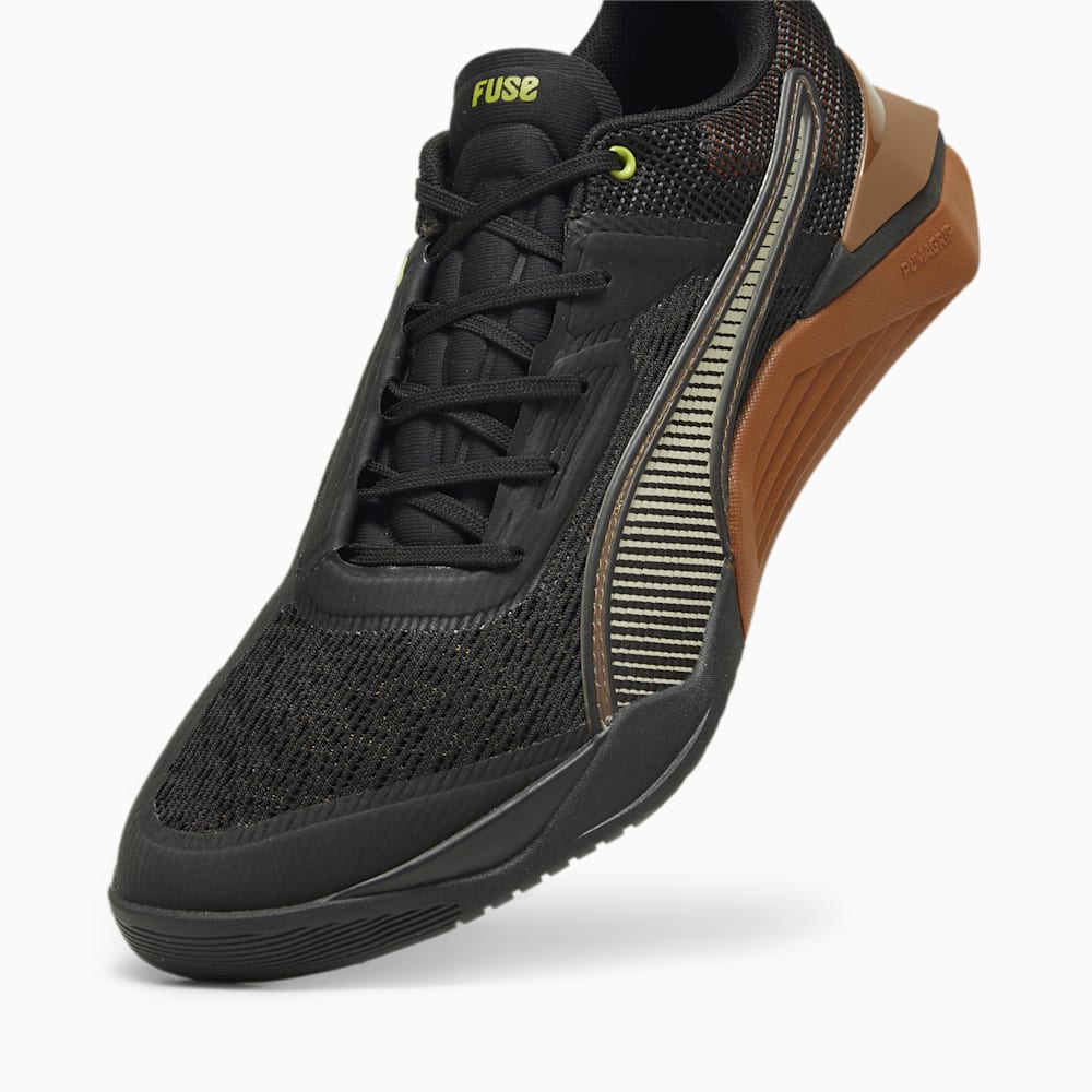 Puma Fuse 3.0 Training Shoes - Black-Teak-Lime Pow