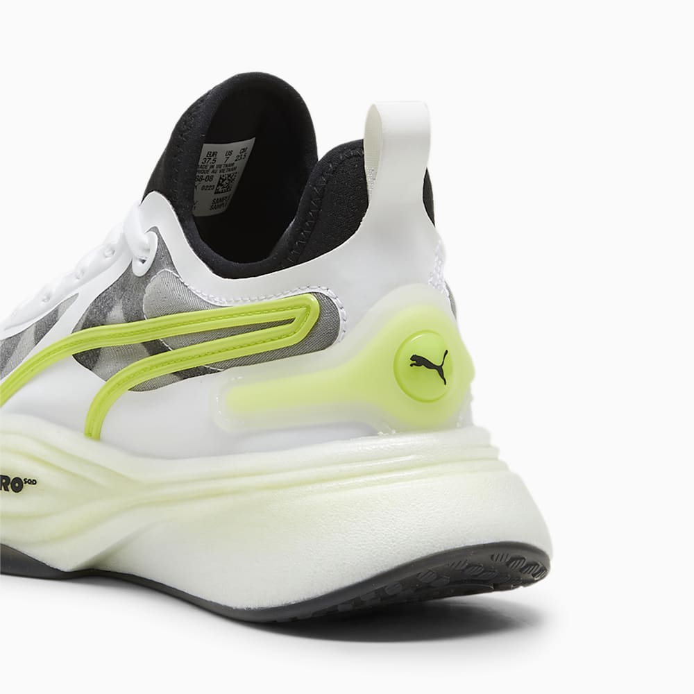 Puma PWR NITRO™ Squared Training Shoes - White-Black-Lime Pow