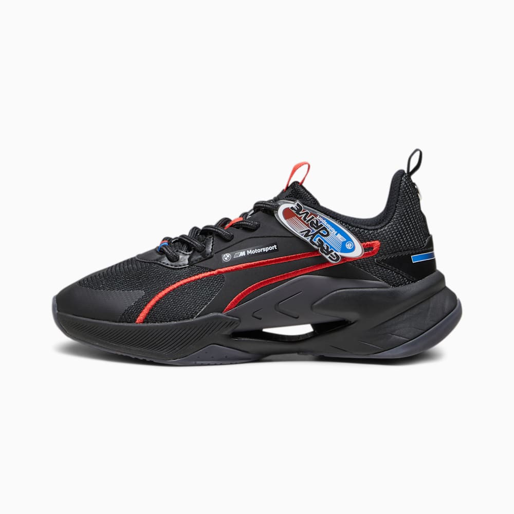 Puma BMW M Motorsport LGND Renegade Garage Crews Sneakers - Black-Dark Coal