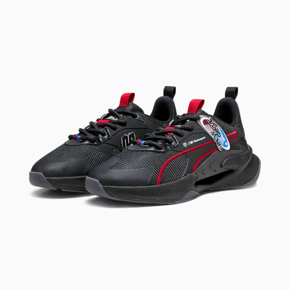 Puma BMW M Motorsport LGND Renegade Garage Crews Sneakers - Black-Dark Coal