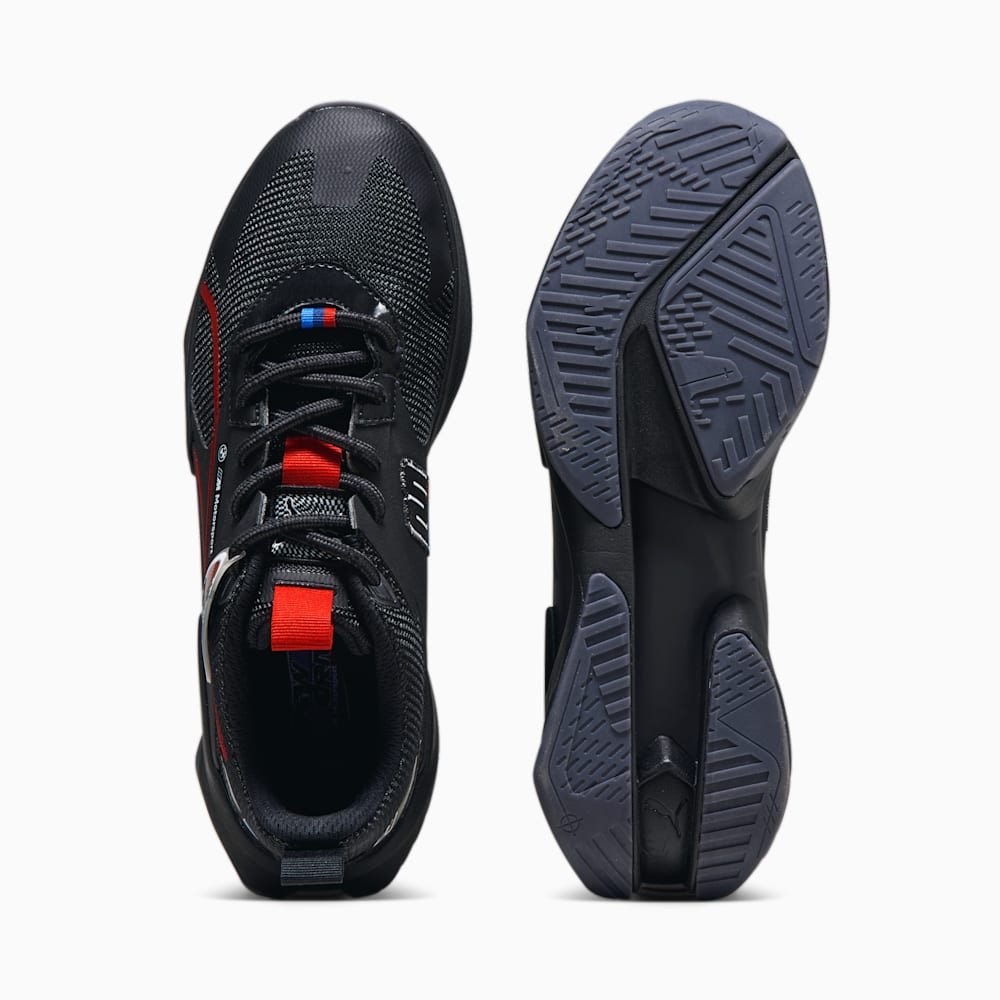 Puma BMW M Motorsport LGND Renegade Garage Crews Sneakers - Black-Dark Coal