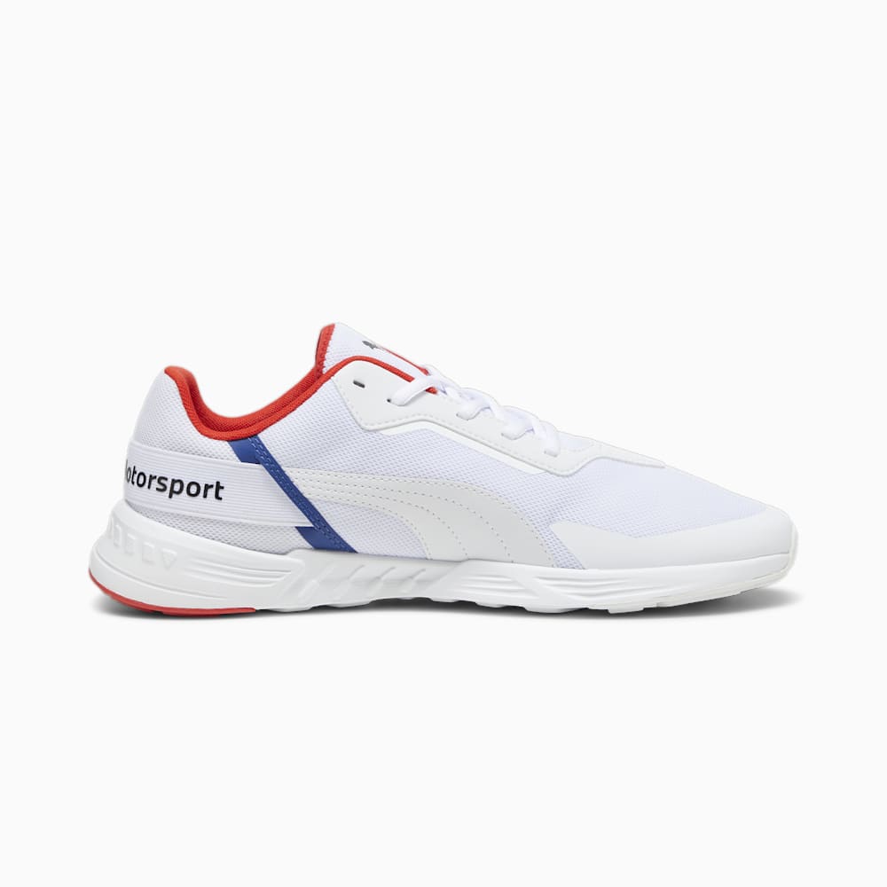 Puma BMW M Motorsport Tiburion Logo Motorsport Shoe - White-Cool Cobalt