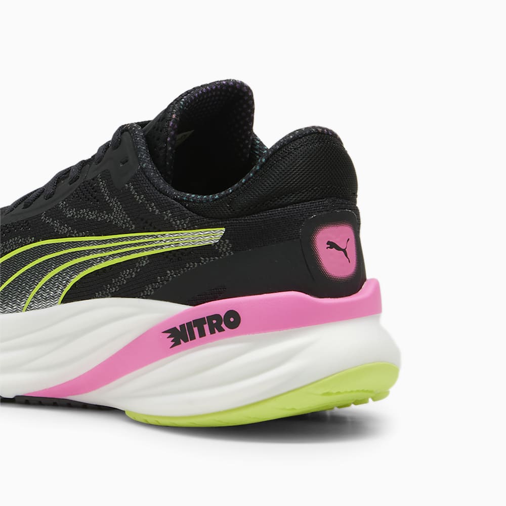 Puma Magnify NITRO™ 2 Running Shoes - Black-Lime Pow-Poison Pink