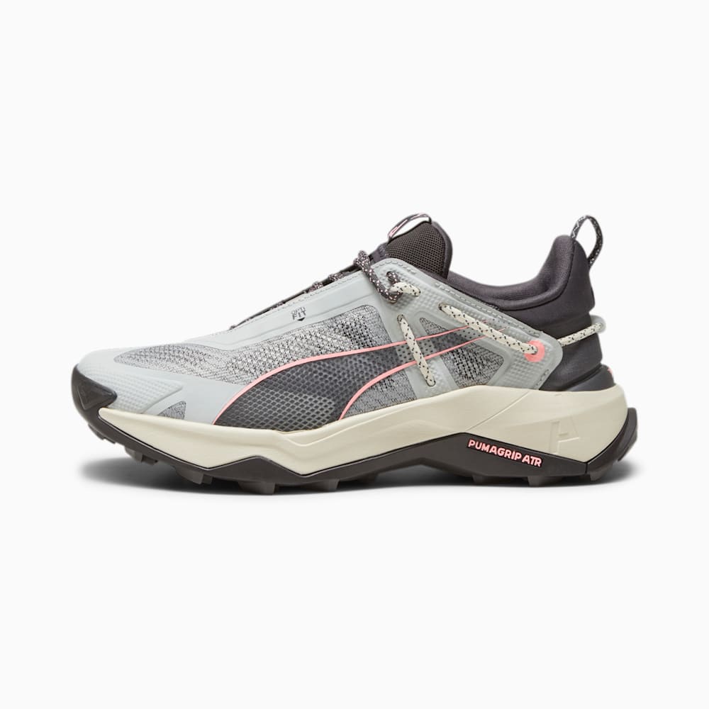 Puma SEASONS Explore NITRO™ Hiking Shoes - Ash Gray-Alpine Snow-Koral Ice