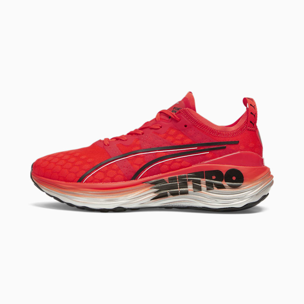 Puma ForeverRun NITRO™ Running Shoes - Cherry Tomato-Black