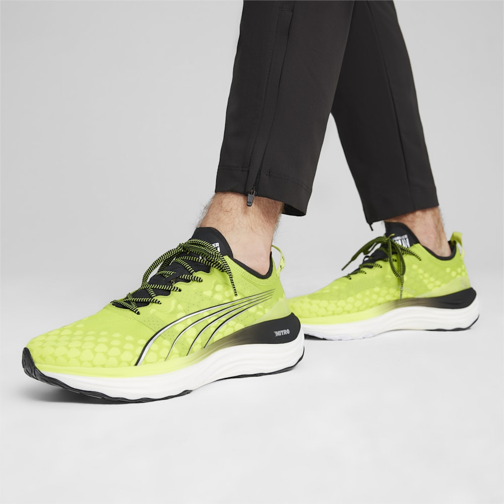 Puma ForeverRUN NITRO™ Running Shoes - Lime Pow-Black-White
