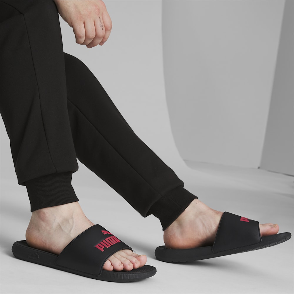 Puma Cool Cat 2.0 Slides - Black-Red