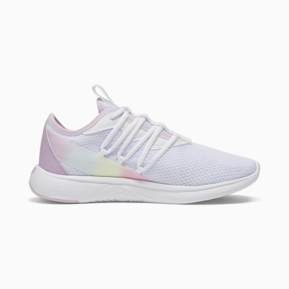 Puma Star Vital Stripe Running Shoe - White-Grape Mist