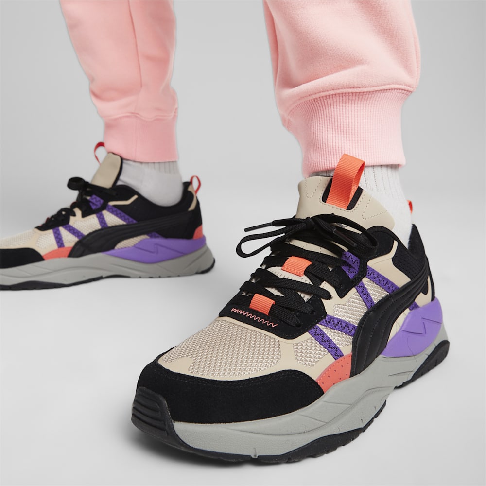 Puma X-Ray Tour Sneakers - Granola-Black-Purple Glimmer