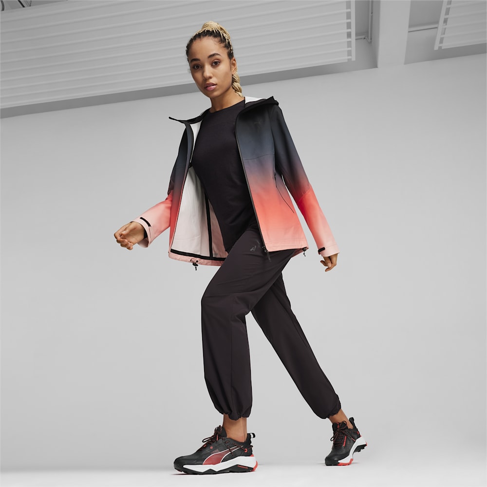 Puma SEASONS Explore NITRO™ Hiking Shoes - Black-Active Red-Silver Mist