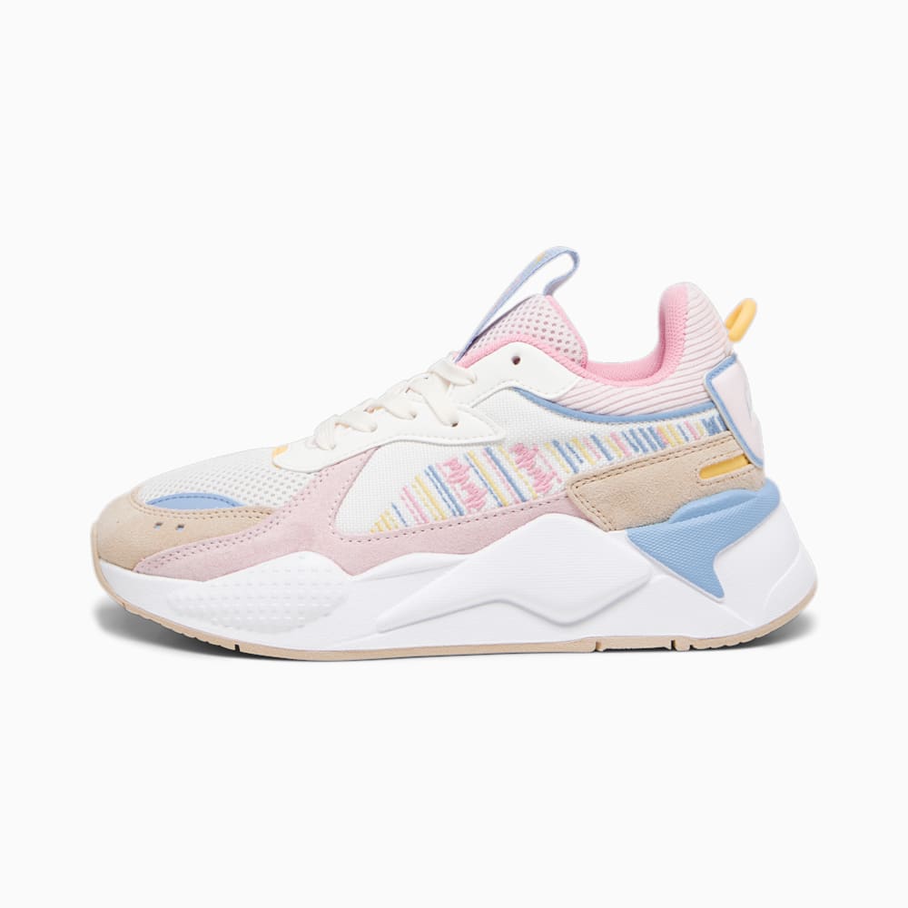 Puma RS-X Sweater Weather Big Kids Sneakers - Warm White-White
