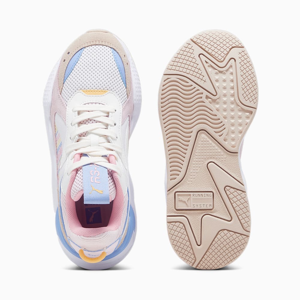 Puma RS-X Sweater Weather Big Kids Sneakers - Warm White-White