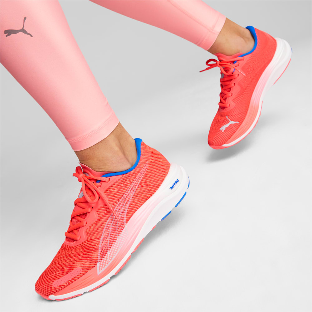 Puma Velocity NITRO™ 2 Women’s Running Shoes - Fire Orchid-Ultra Blue