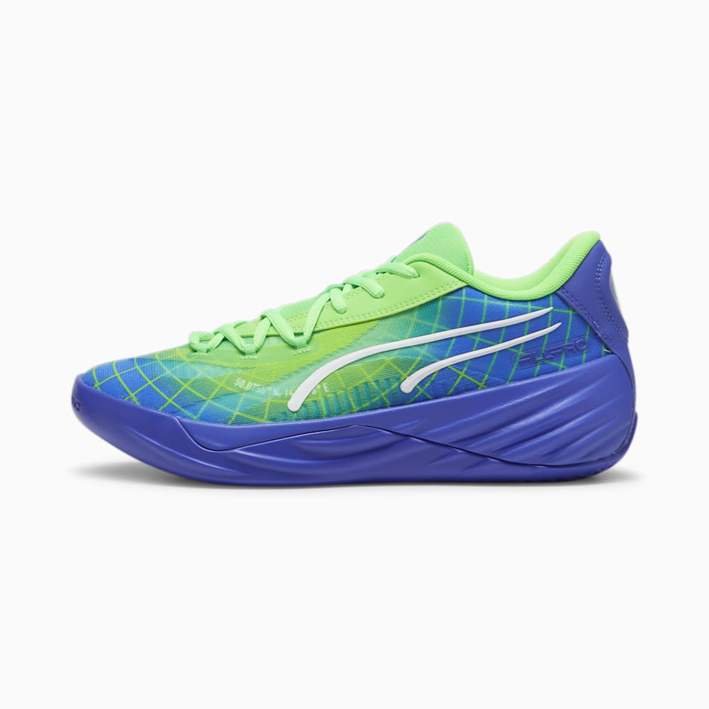 Puma All-Pro NITRO™ Marcus Smart Basketball Shoes - Fluro Green Pes