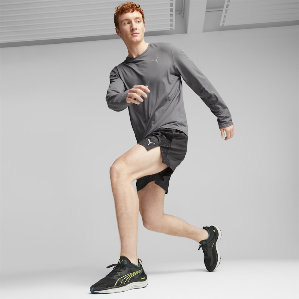 Puma ForeverRun NITRO™ WTR Running Shoes - Black-Malachite-Yellow Burst