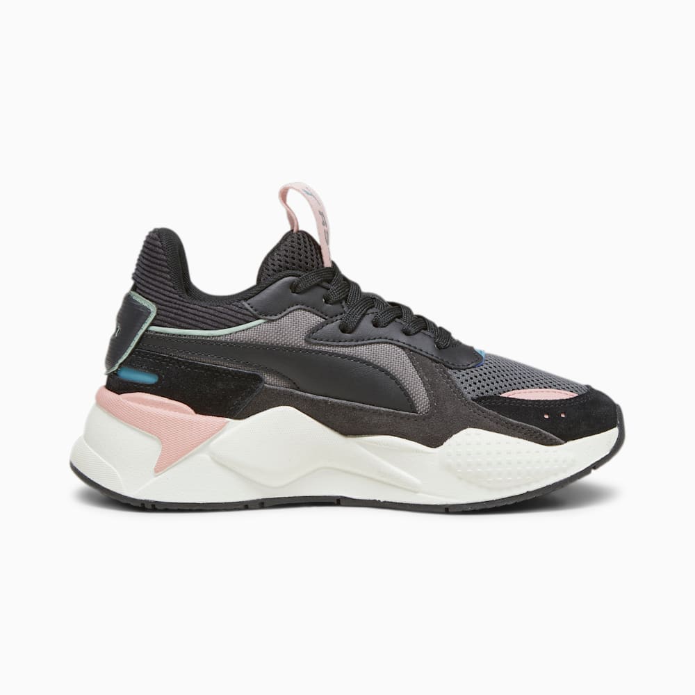 Puma RS-X Sweater Weather Big Kids Sneakers - Cool Dark Gray-Warm White
