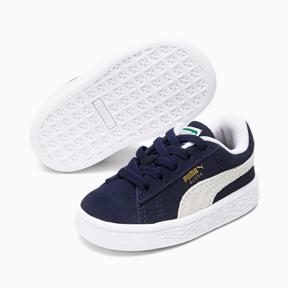 Puma Suede Classic XXI Toddler Shoes - Peacoat-White