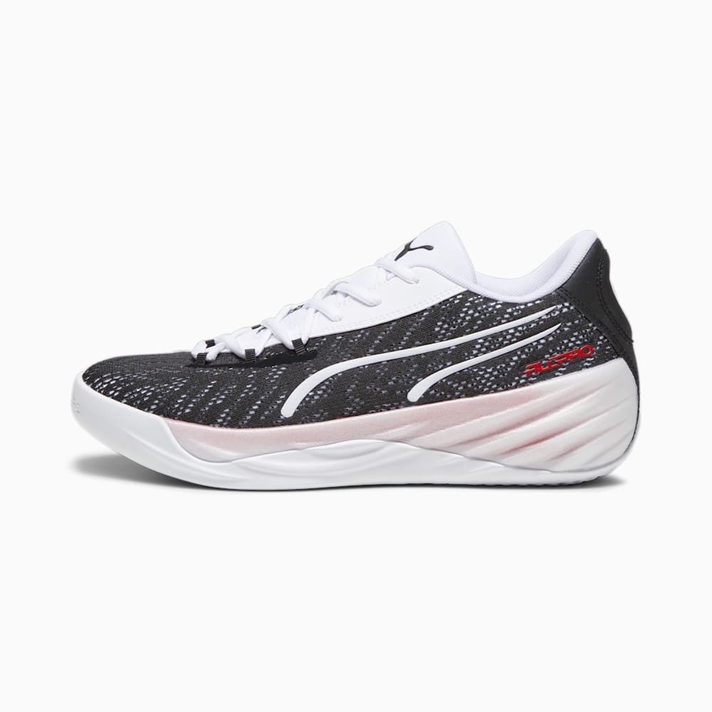 Puma All-Pro NITRO™ Basketball Shoes - Black-White-Lime Squeeze