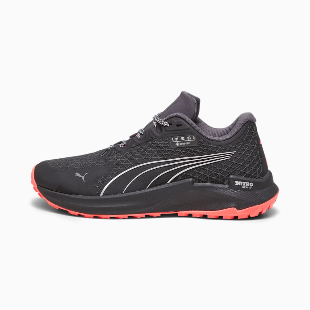 Puma SEASONS Fast-Trac NITRO™ GORE-TEX® Running Shoes - Black-Fire Orchid