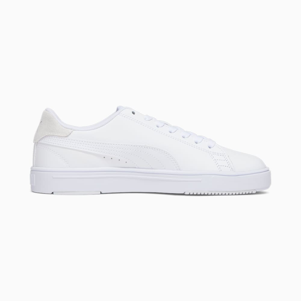 Puma Serve Pro Lite Sneakers - White-White-Silver-Gray Violet