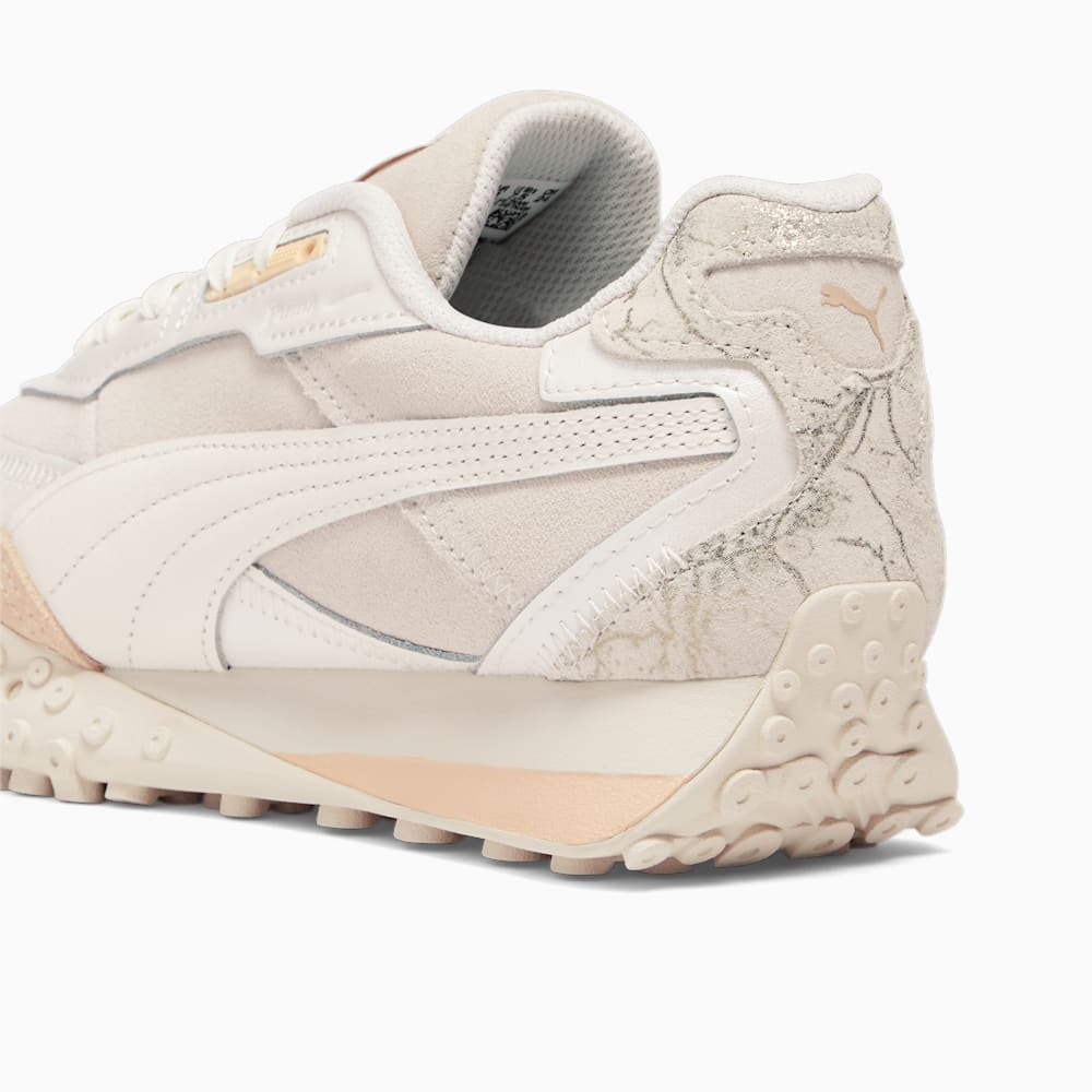 Puma Blacktop Rider Glimmer Sneakers - Frosted Ivory-Warm White-Cashew