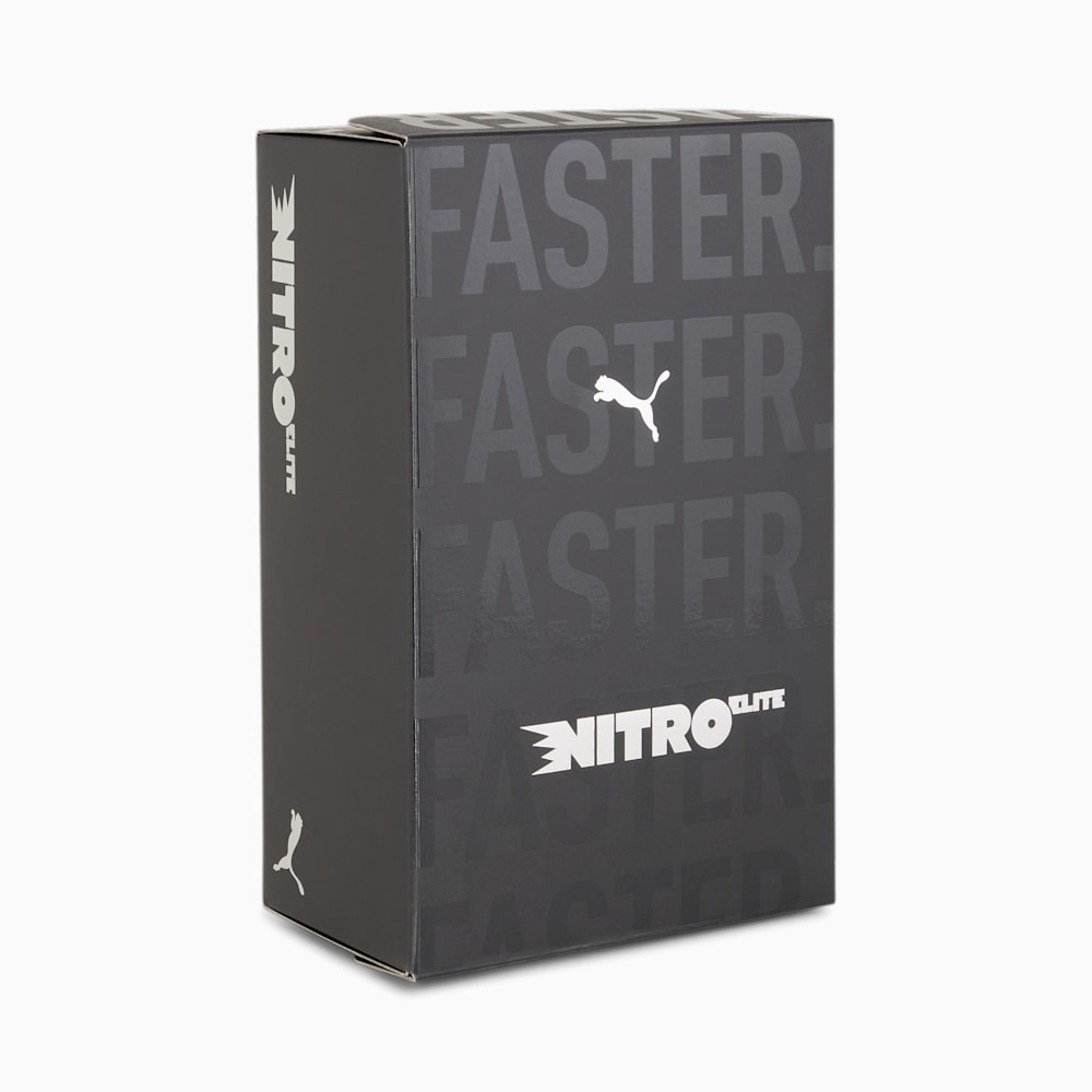 Puma Deviate NITRO™ Elite 2 Fireglow Running Shoes - White-Lime Pow-Silver Mist